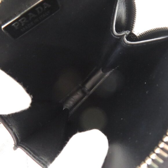 PRADA Silver Leather Shoulder Bag - Picture 5 of 8